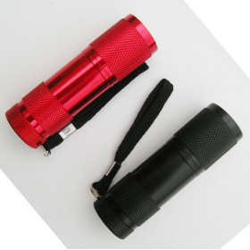  9 LED Aluminum alloy mini flashlight UD09080